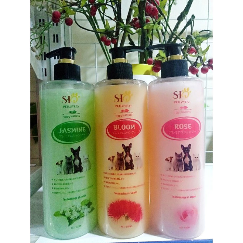 (Mới) Sữa tắm spa Bloom/Jasmine/Rose của SH Lovepet - Bloom