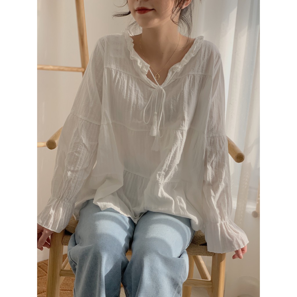 [Mã WASKT304 giảm 15% tối đa 30K đơn 99K] Áo baby doll SA241 1994closet | BigBuy360 - bigbuy360.vn