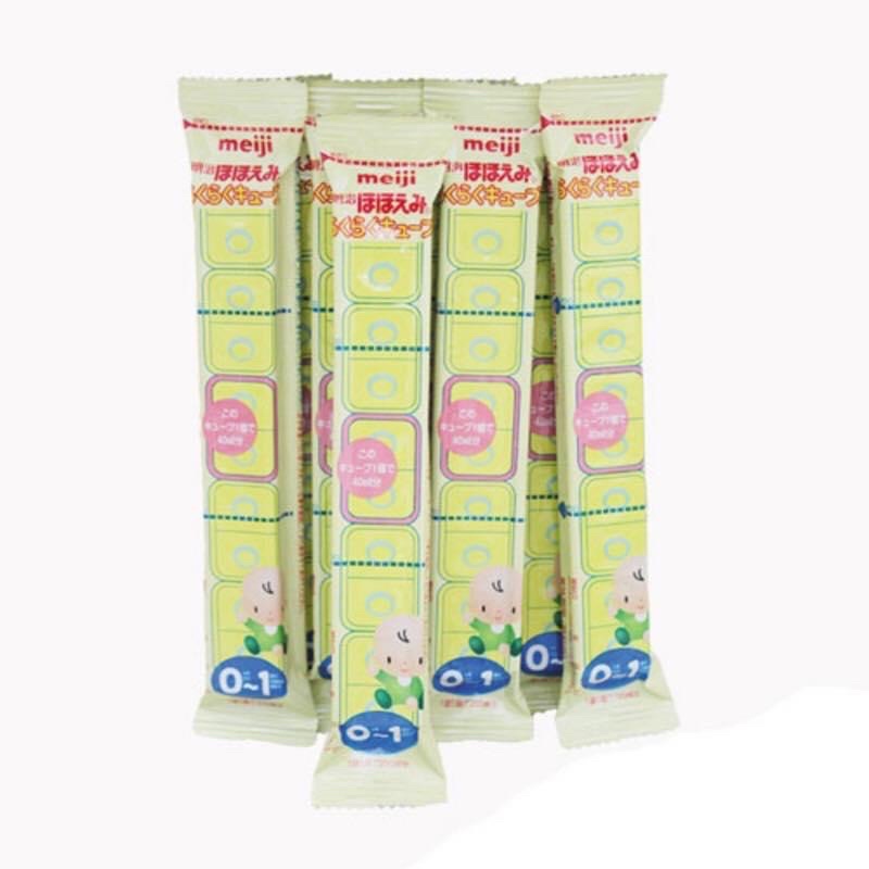 Sữa meiji thanh 0-1 cho bé của nhật bản