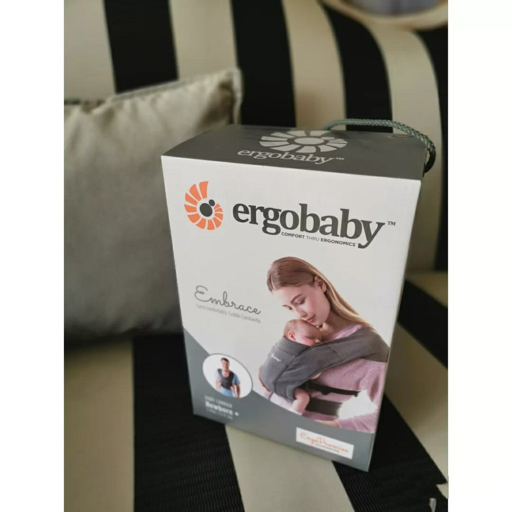 Điu vải em bé dành cho trẻ sơ sinh Ergo baby Embrace Newborn Carrier đến 11kg