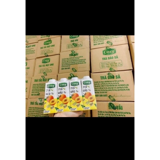 (Có sẵn)Trà Cozy uống liền( thùng 24 hộp)