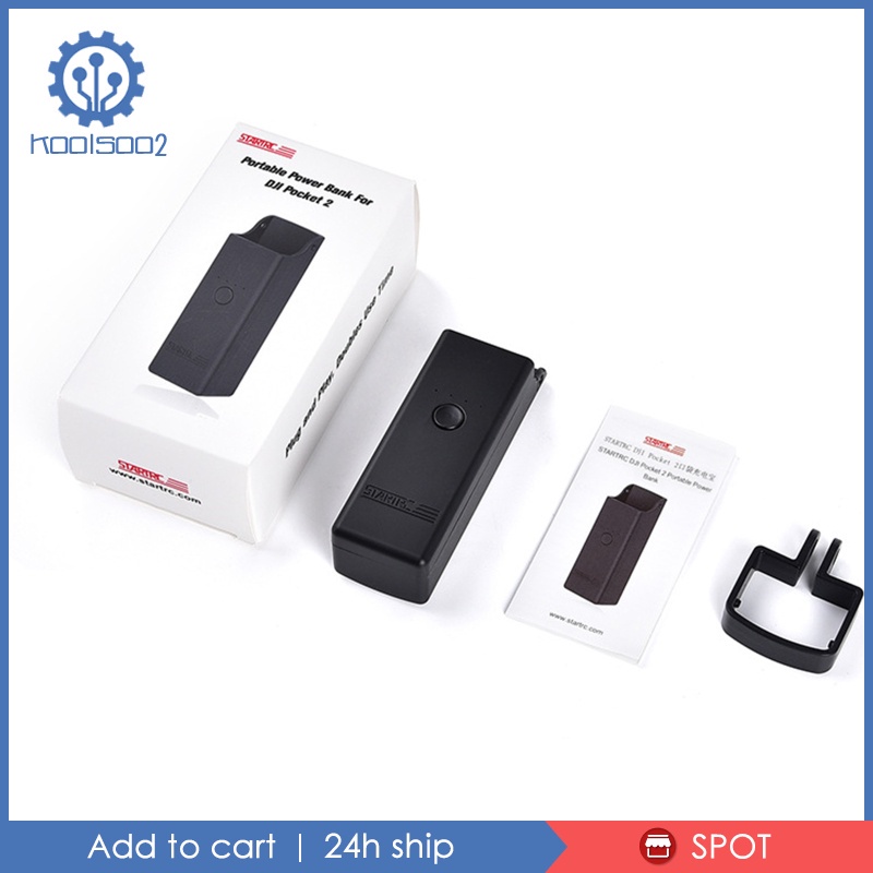 Hộp Sạc Dự Phòng Không Dây Cho DJI Pocket 2 Koolsoo2
