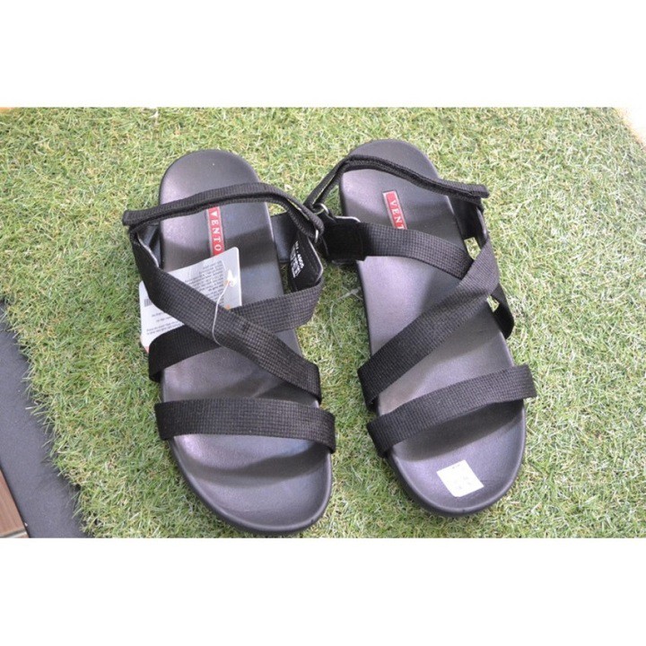 Giày sandal Nam VENTO kiểu basic quai chéo đế cao su chống trơn trượt NV4905