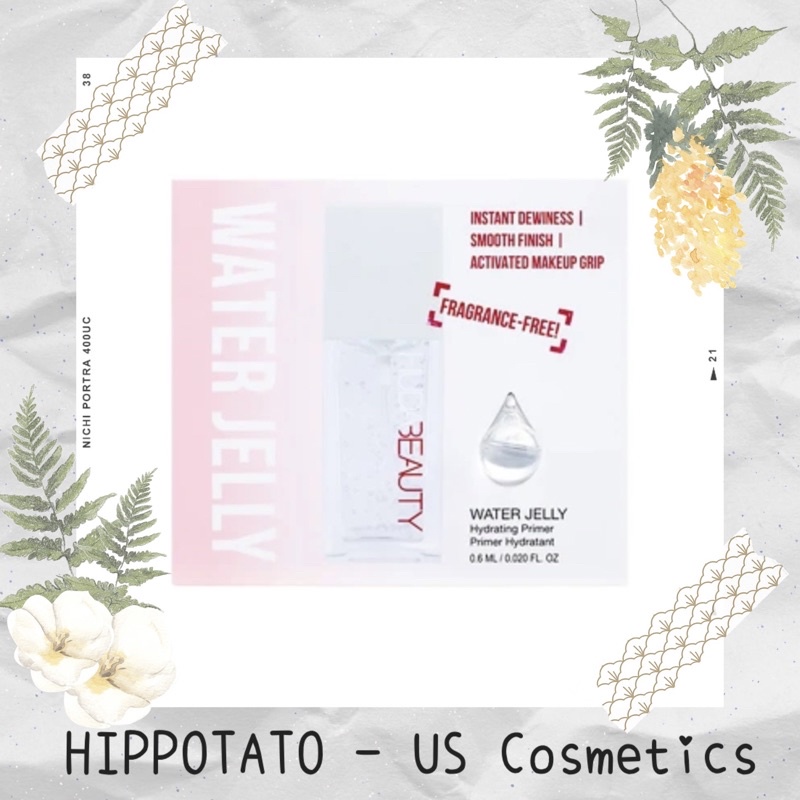 🌸 Huda Beauty Water Jelly Primer Sample 0.6ml - Mẫu thử kem lót cấp ẩm