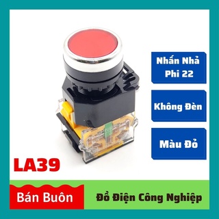 Nút nhấn nhả phi 22, nút nhấn đề phi 22 không đèn, nút nhấn phi 22