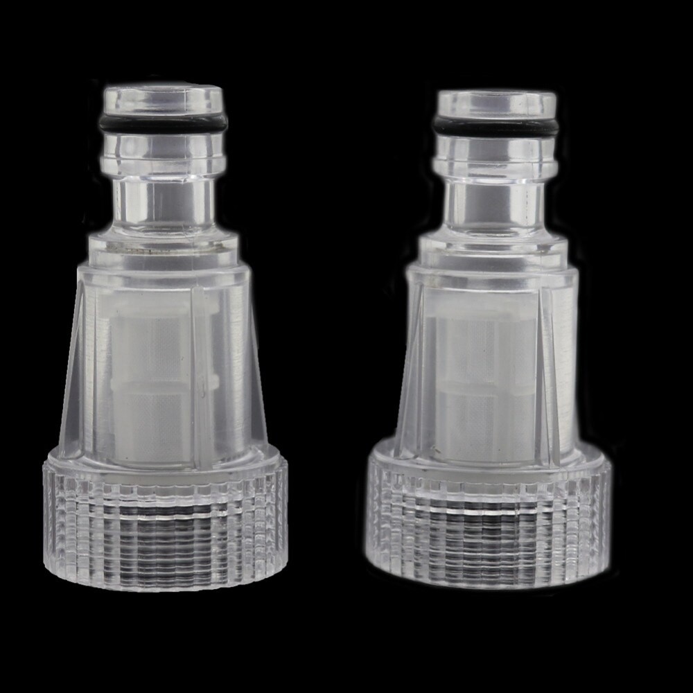 2 Cái 3 / 4 "Vòi Nước Đầu Nối Nhanh Với Bộ Lọc Máy Giặt Khớp Ống
