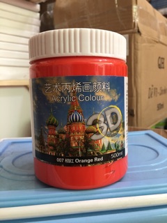 Màu Acrylic 3D vẽ tường 500ml