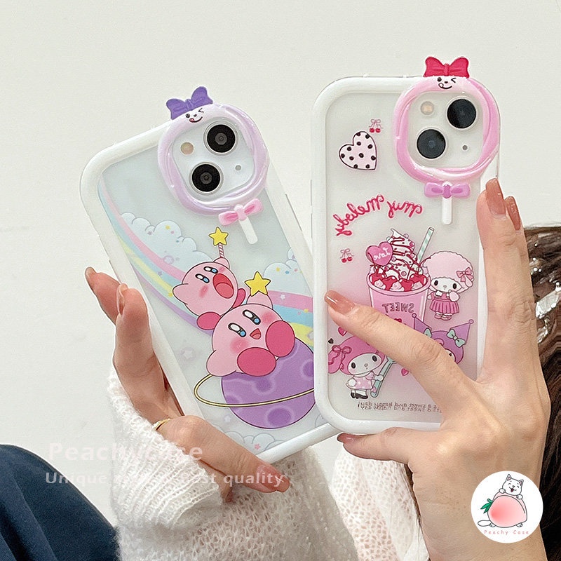 Ốp Điện Thoại TPU Dẻo Họa Tiết Hoạt Hình Melody / Kẹo Mút Dễ Thương Cho iPhone 14 13 12 Pro Max 11 14plus 14max