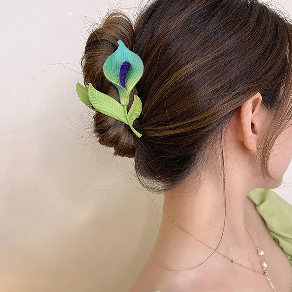 Kẹp Tóc Kim Loại Hình Cá Mập Dễ Thương Cho Nữ