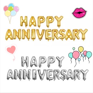 Bóng chữ HAPPY ANNIVERSARY