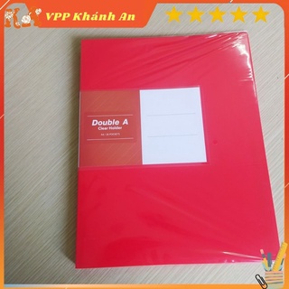 File đựng tài liệu A4 Double A 20 lá màu đỏ