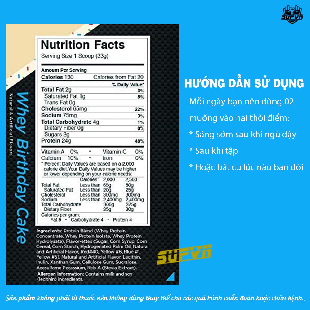 Whey Protein Rule 1 Blend 5lbs - Sữa tăng cơ bổ sung Protein cho người tập gym - R1 Whey 2.5kg