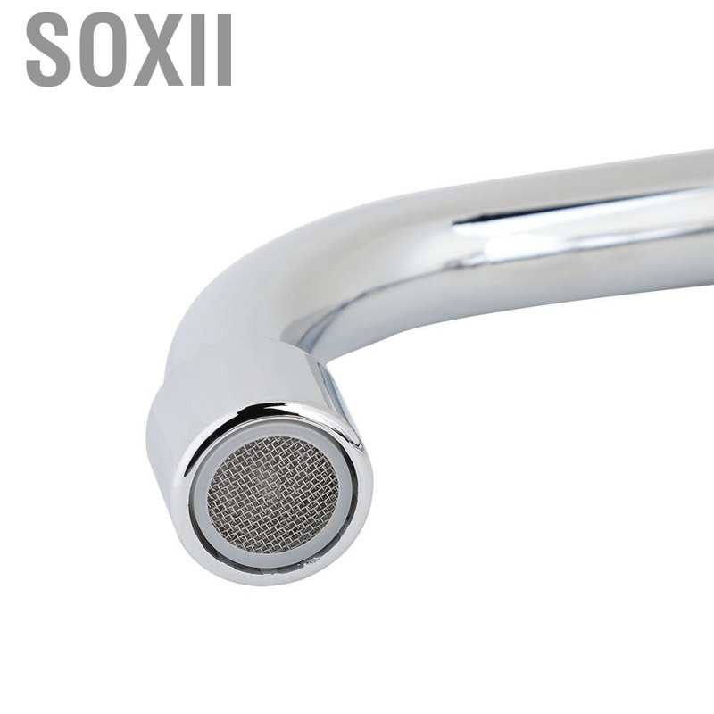 Soxii G1/2&quot;Brushed Alloy Water Faucet Spray Kitchen Sink Basin Cold Taps