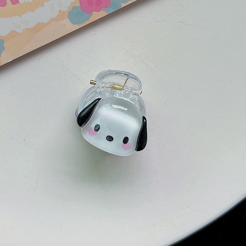 Kẹp Tóc Trong Suốt Thiết Kế Đáng Yêu Thời Trang Hàn Quốc Cho Nữ