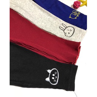 Set 4 quần Legging gân Hàn Quốc cho bé 3-20kg