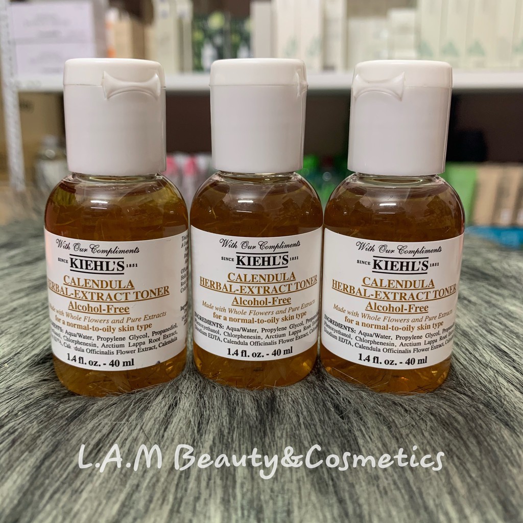 Kiehl's / Kiehls TONER HOA CÚC Calendula Herbal Extract Alcohol-Free 40ml