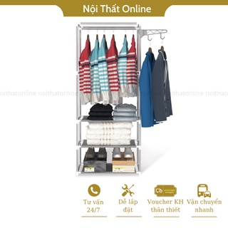 Kệ treo quần áo, tổng hợp những mẫu kệ đứng thiết kế nhỏ gọn chất liệu inox bền đẹp bán chạy nhất 2021