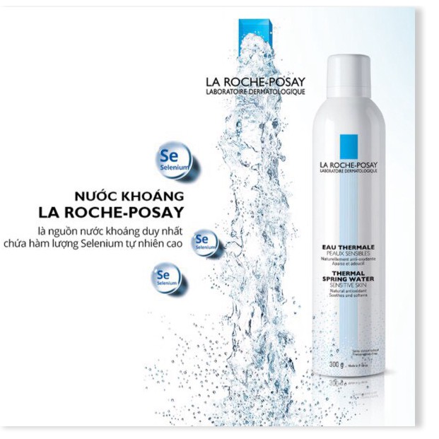 Nước xịt khoáng làm sạch và làm dịu cho da nhạy cảm La Roche-Posay