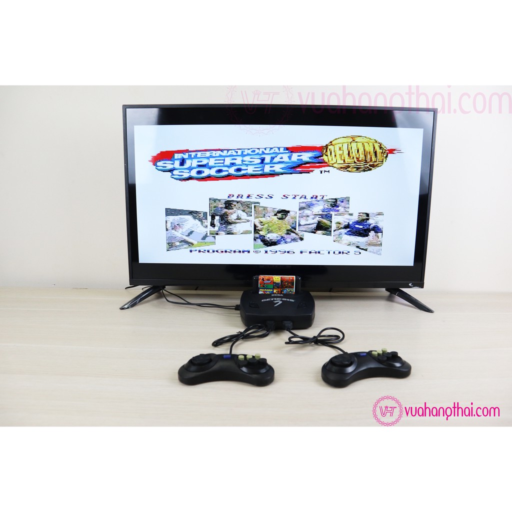 Máy chơi game 6 nút Sega Mega Drive 16bit thế hệ 3 - tặng kèm băng 11 game