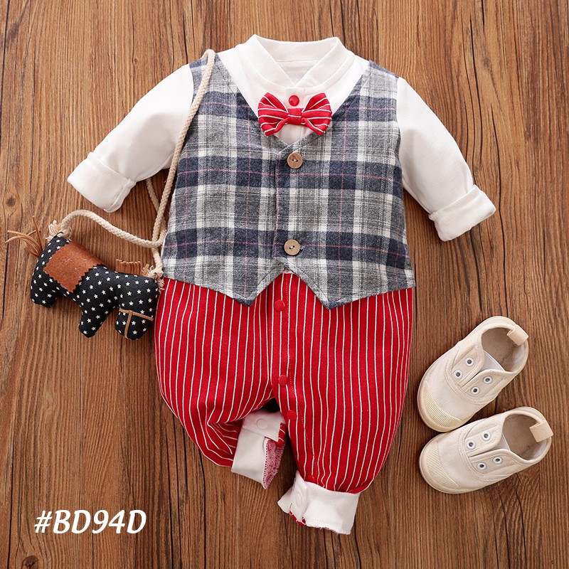Bodysuit bé sơ sinh, áo sơ sinh cho bé từ 1 tháng đến 1 tuổi kiểu dáng vest chất liệu cotton 100% cao cấp  BD94
