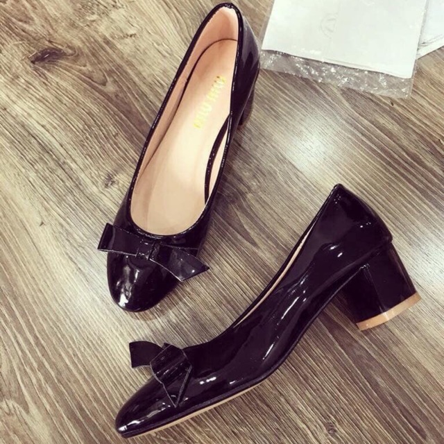 Giày cao gót miumiu nơ