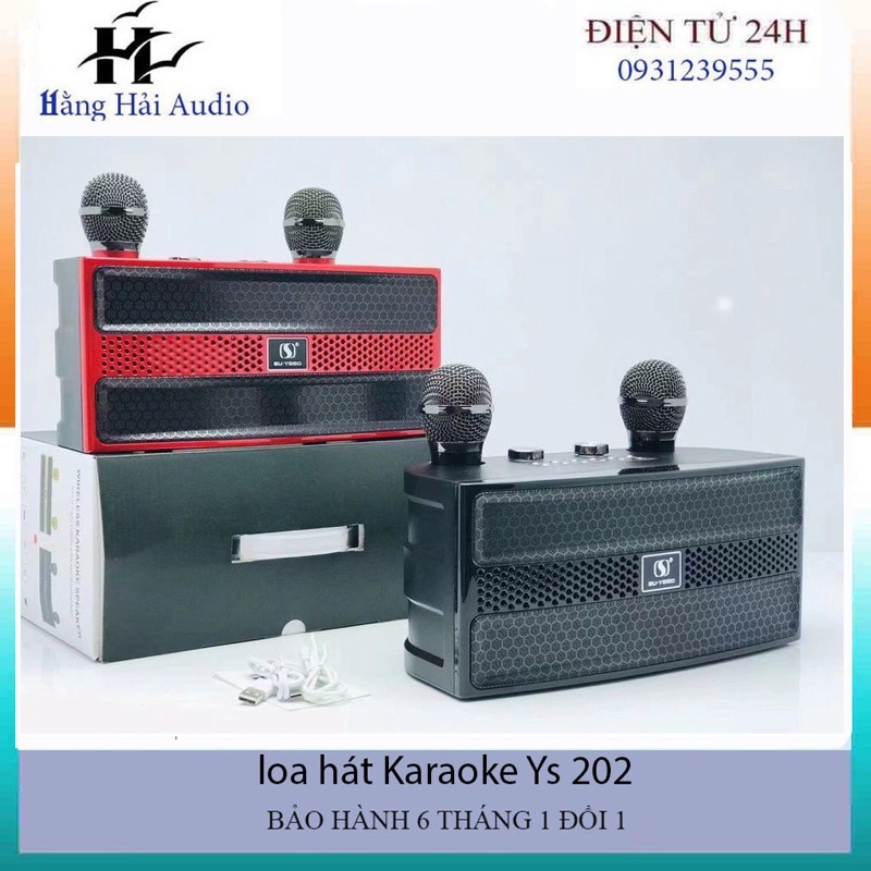 Loa Bluetooth hát karaoke Ys 202