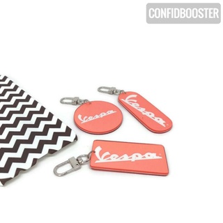 Móc Khóa Acrylic Vespa (Màu Hồng)