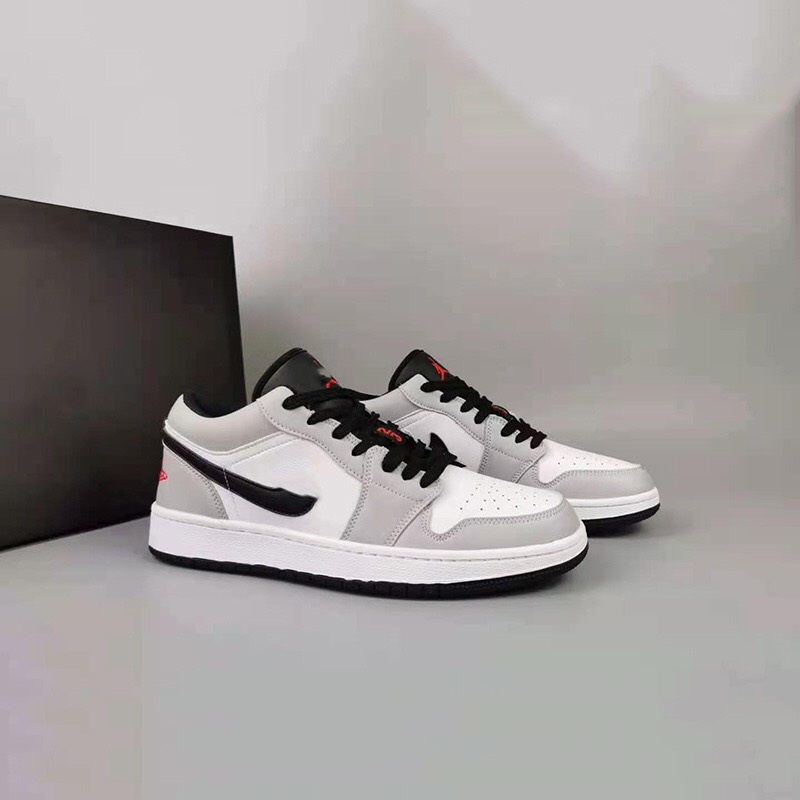 Giày Sneaker xám cổ thấp - Giày thể thao nam nữ hot nhất cho giới trẻ