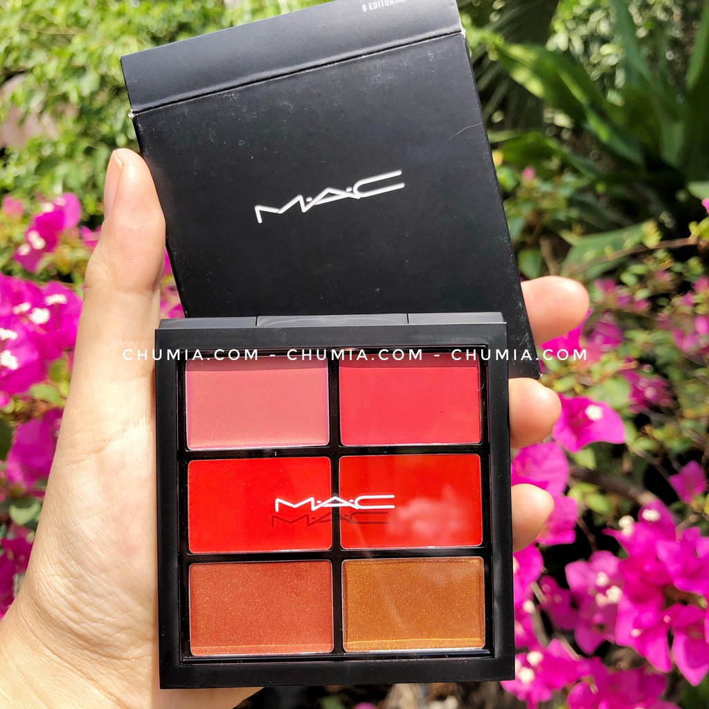 Son bảng MAC Pro Lip Palette 6 Editorial - chumia