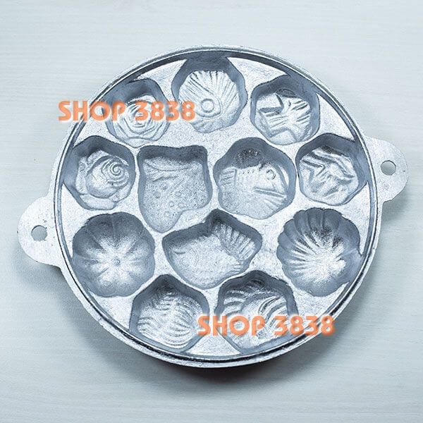 Khuôn Bánh Bông Lan Nướng 12 Bánh