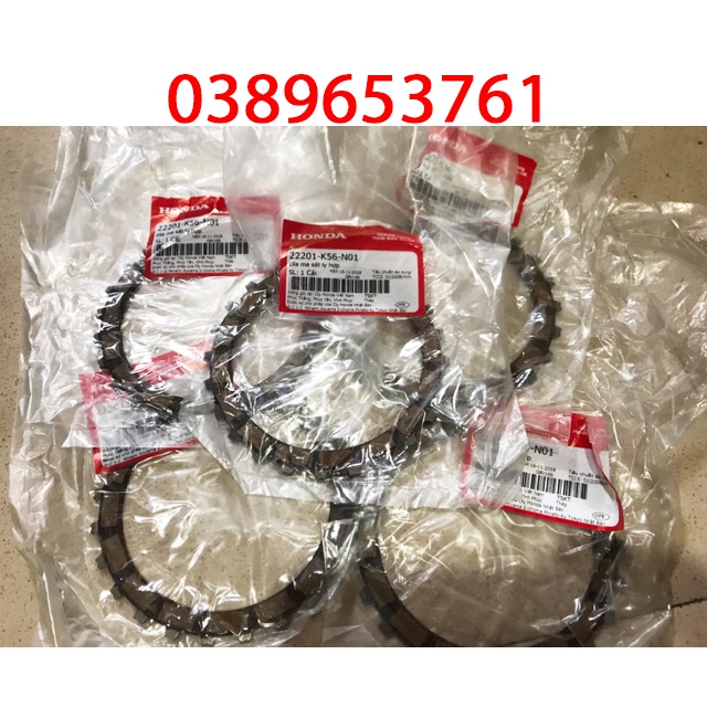 Bộ lá bố nồi  xe Winner v1/Winner X/Winner V3 zin chính hãng Honda