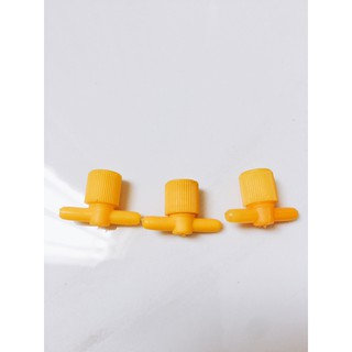 Bộ 3, Bộ 5, Van chỉnh Oxy Hồ Cá Cảnh, Van Nối, Van Ngang, Màu Vàng Loại Tốt dùng dây oxy 4ly 5ly