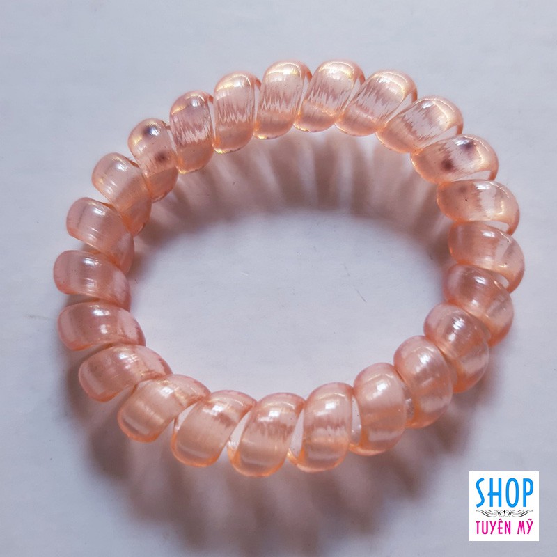 Dây buộc tóc lò xo nhiều màu (giao ngẫu nhiên)