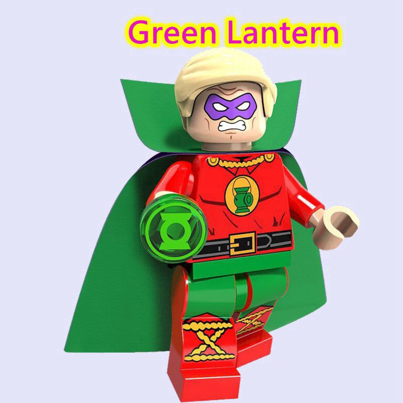 Mô Hình Lắp Ráp Nhân Vật Batman Superman Robin Trong DC