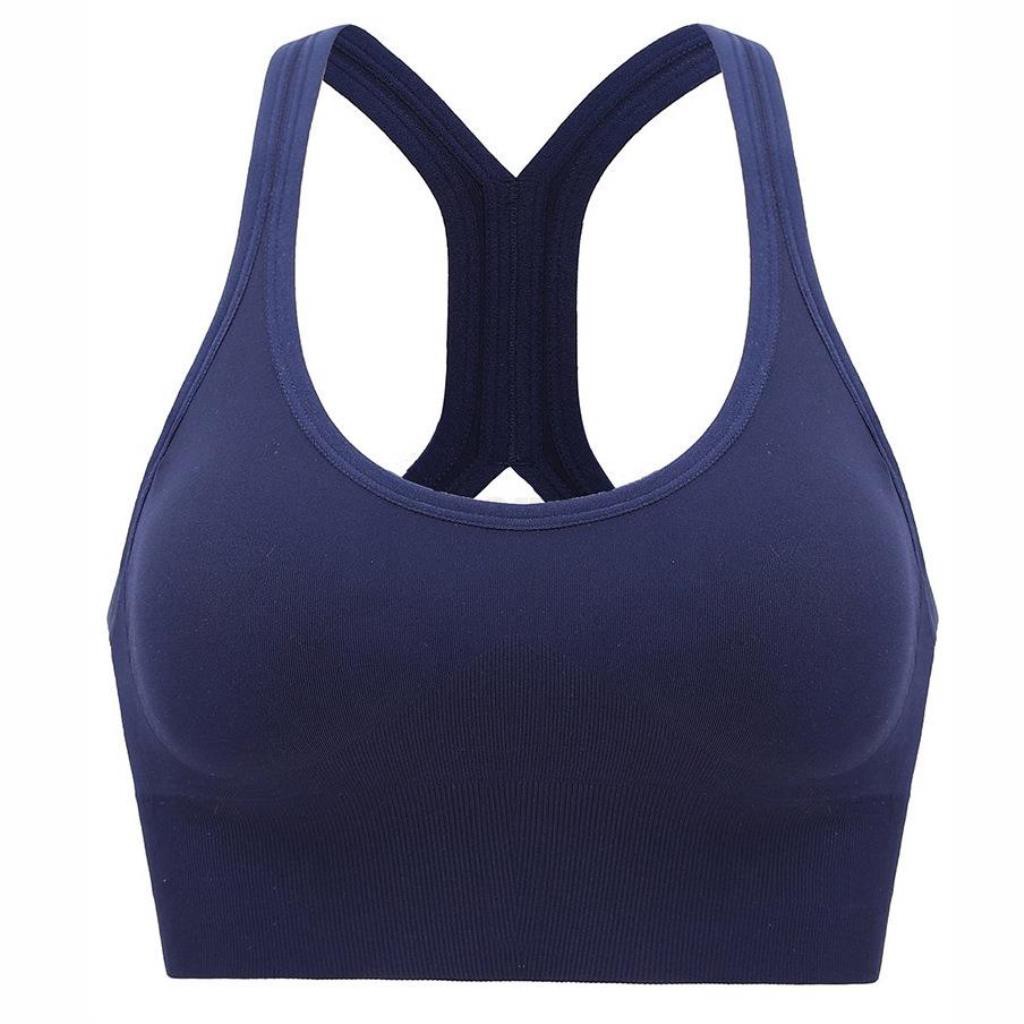Sports Bra Adjustable Cross Beauty Back Sports Underwear Women Seamless Vest Style Gathered Fitness No Steel Ring Yoga Underwear | BigBuy360 - bigbuy360.vn