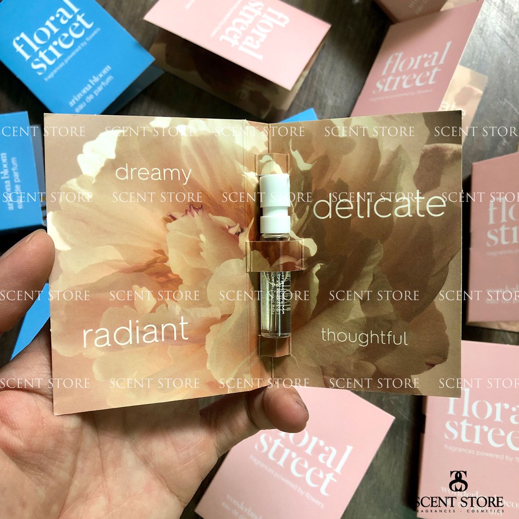 Scentstorevn - Vial chính hãng nước hoa Floral Street Arizona Bloom, Wonderland Peony