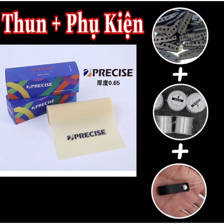 [Giá Rẻ] 1 Mét Dây Thun Precise V3 ( Thun 0.65mm 0.75mm 0.55mm 0.6mm 0.7mm ) Cho Ná Cao Su Cắt Theo Yêu Cầu