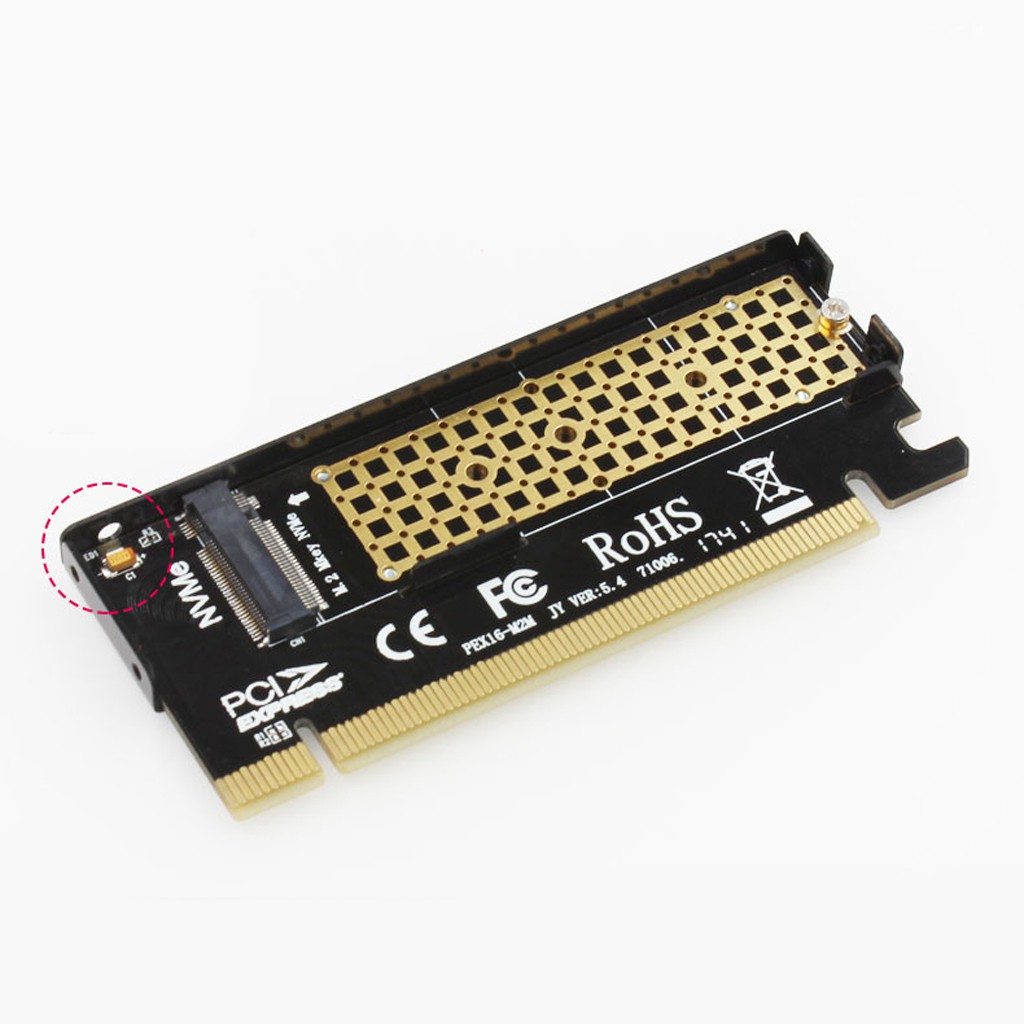 Card mạng NVME M.2 NGFF SSD sang PCIE 3.0 X16 | BigBuy360 - bigbuy360.vn