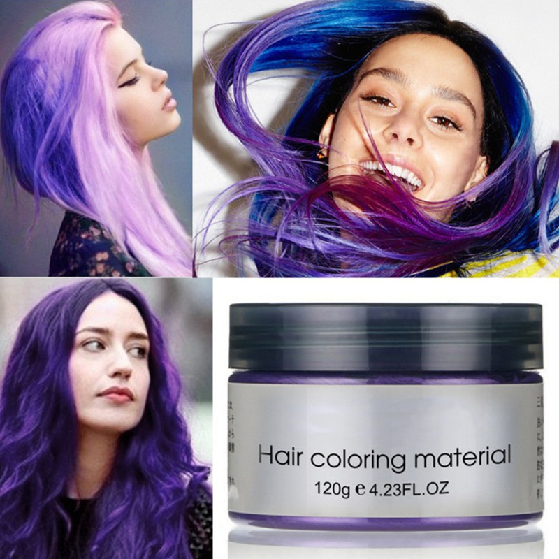 [Hàng mới về] Sáp nhuộm tóc tạm thời 120g Nhật Bản màu xám bạc unisex | BigBuy360 - bigbuy360.vn