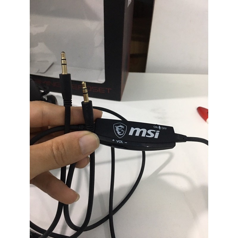 [Hàng khuyến mãi] Tai Nghe MSI Gaming Headset Chính Hãng