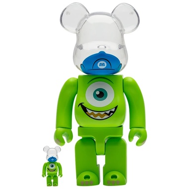 Mô hình trưng bày Bearbrick x Monster x Mike 100% + 400% &amp; 1000&amp;