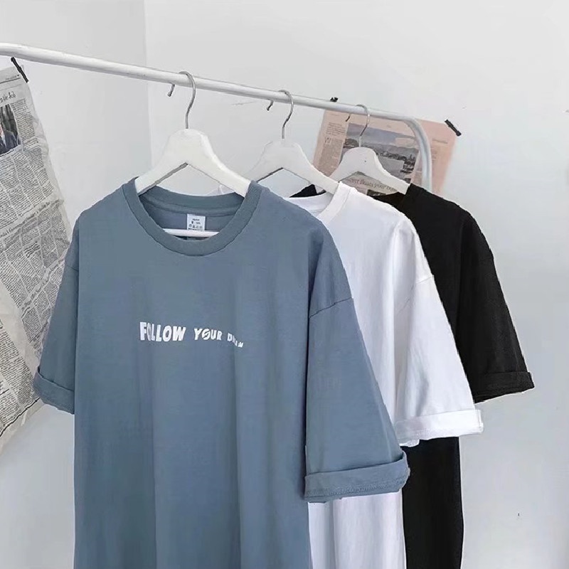 Áo Thun Tay Ngắn Cổ Tròn In Chữ Thời Trang Dành Cho Nam Size M-8XL