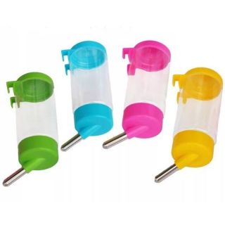 Bình uống nước gắn chuồng - Bình đựng nước treo chuồng chó mèo