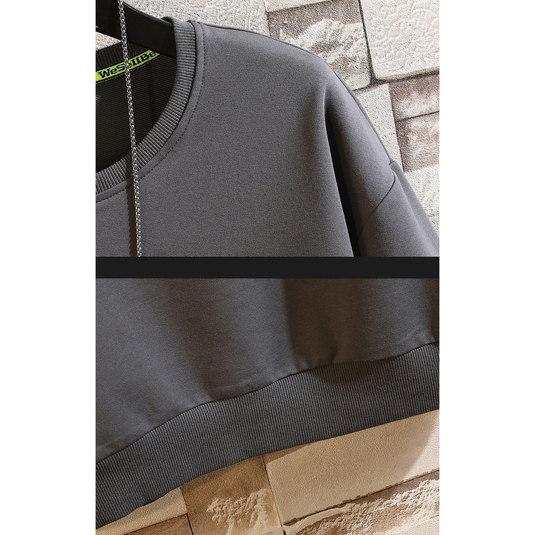 [Mẫu Mới] Áo Nỉ Cotton Dài Tay Nam Nữ Cổ Tròn Unisex Form Rộng Bo Gấu Phối Chữ ELEVEN Thời Trang Zenkonu TOP NAM 1000207 | BigBuy360 - bigbuy360.vn