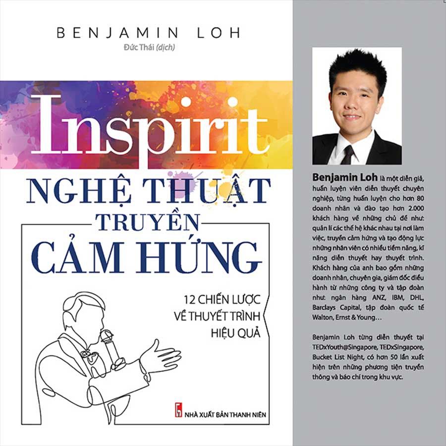 Sách: Inspirit Nghệ Thuật Truyền Cảm Hứng - 12 Chiến Lược Về Thuyết Trình Hiệu Quả