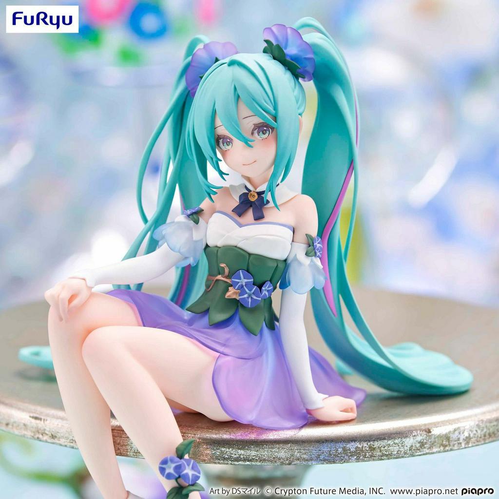 MÔ HÌNH CHÍNH HÃNG Hatsune Miku - Noodle Stopper Figure - Flower Fairy - Asagao -