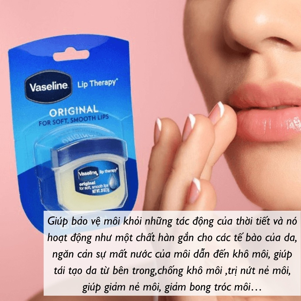 Son Dưỡng Ẩm Môi Vaseline Lip Therapy Original 7g