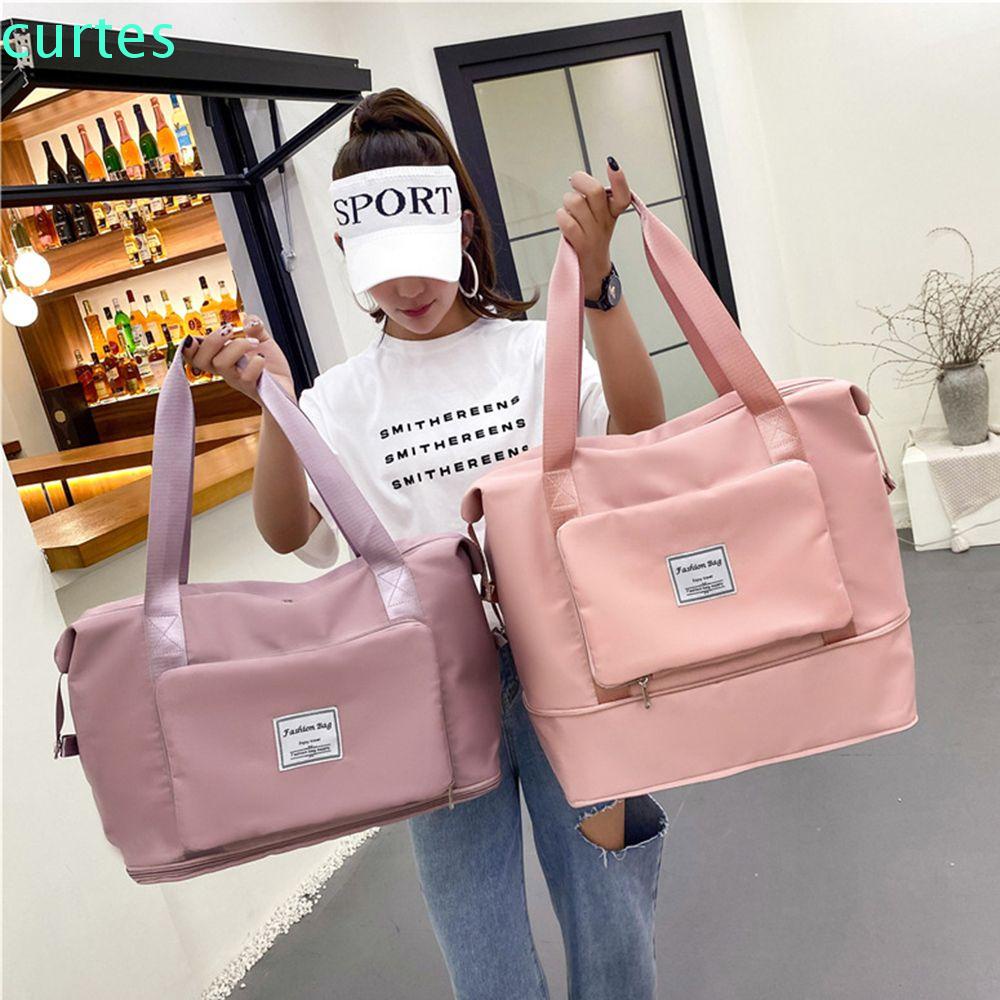 Túi Xách Du Lịch Bằng Vải Oxford Gấp Gọn Sức Chứa Lớn 8 Màu Sắc Chống Thấm Nước Dành Cho Nữ