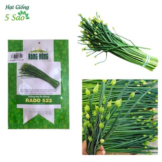 Hạt giống hẹ ăn bông rado 523