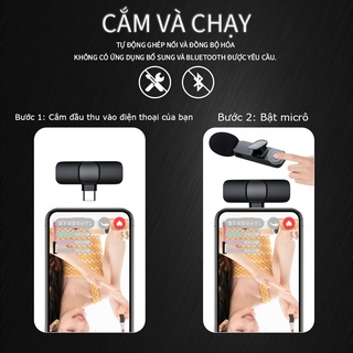 Feinodi MINI Micro không dây Trực tuyến/ngoại tuyến live streaming lavaliermic thu âm không dây cho IP HUAWEI xiaomi